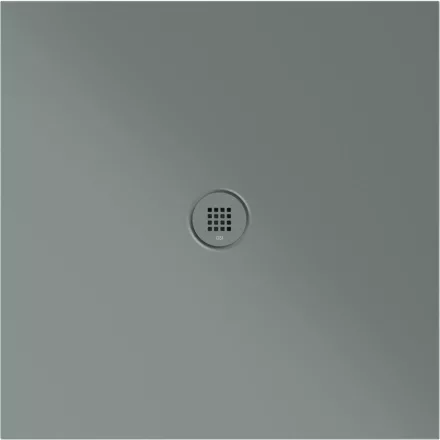 Sapho Gsi Extra Flat kerámia zuhanytálca 90x90x2 cm, matt agave 46090904
