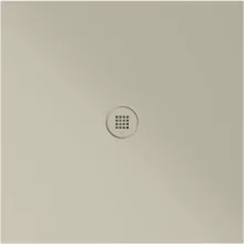   Sapho Gsi Extra Flat kerámia zuhanytálca 90x90x2 cm, matt kréta 46090908