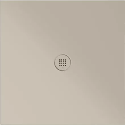 Sapho Gsi Extra Flat kerámia zuhanytálca 90x90x2 cm, matt kréta 46090908