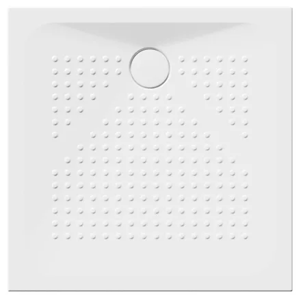Sapho Gsi Extra Flat kerámia zuhanytálca 90x90x4 cm, ExtraGlaze bevonat, fehér 47090911