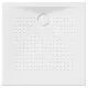 Sapho Gsi Extra Flat kerámia zuhanytálca 90x90x4 cm, ExtraGlaze bevonat, fehér 47090911