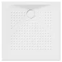 Sapho Gsi Extra Flat kerámia zuhanytálca 90x90x4 cm, ExtraGlaze bevonat, fehér 47090911