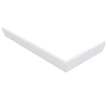   Polysan Karia/Varesa balos sarokelőlap 120x70x11 cm fehér 47812L