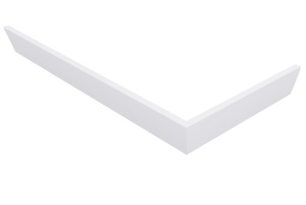 Polysan Karia/Varesa balos sarokelőlap 100x90x11 cm fehér 51312L