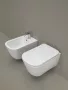 Sapho Kerasan Tribeca soft close WC-ülőke, fehér 519101