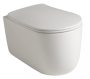 Sapho Kerasan Nolita Slim WC ülőke, Soft Close, fehér 539101