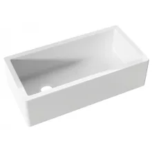   Sapho Kerasan Essex beépíthető kerámia mosogató 91x45,6 cm, fehér 541201