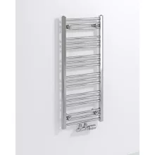   Sapho Bruckner Albrect acél radiátor középső bekötéssel 400x930 mm, króm 600.111.1