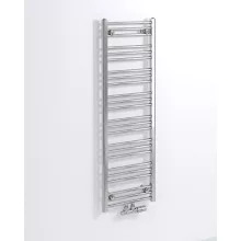   Sapho Bruckner Albrect acél radiátor középső bekötéssel 400x1250 mm, króm 600.112.1