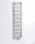 Sapho Bruckner Albrect acél radiátor középső bekötéssel 400x1570 mm, króm 600.113.1