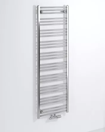 Sapho Bruckner Albrect acél radiátor középső bekötéssel 500x1570 mm, króm 600.115.1
