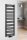 Bruckner Albrecht fürdőszobai radiátor 500x1570 mm, központi csatlakozással, matt fekete 600.115.6