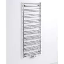   Sapho Bruckner Albrect acél radiátor középső bekötéssel 600x1570 mm, króm 600.118.1