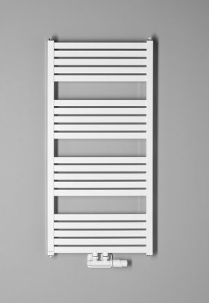 Sapho Bruckner Grunt acél fürdőszobai radiátor középső bekötéssel 50x105 cm fehér 600.121.4