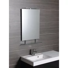Sapho Wega tükör polccal 70x80 cm, króm 60092-7