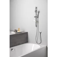   Sapho Bruckner zuhanyoszlop kézizuhannyal 70 cm, AntiCalc, króm 621.200.1