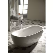 Polysan Zasu szabadonálló kád 180x81 cm, fehér 69611