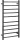 Bemeta Laderra elektromos törölközőszárító radiátor 450x960 mm digitális termosztáttal, fekete.