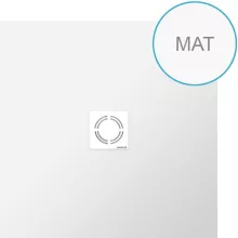   Polysan Flexia öntött márvány zuhanytálca 100 cm, matt fehér 71552MAT