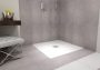 Polysan Flexia öntött márvány zuhanytálca 100x100 cm, fehér 71552