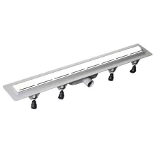   Polysan Road PVC padlóösszefolyó inox rosttal 920 mm, inox 71675