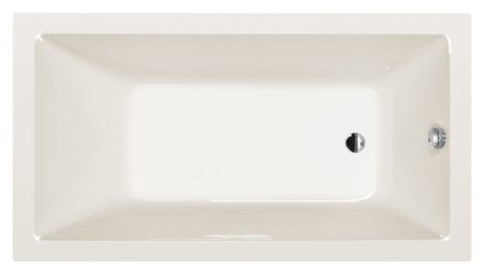 Polysan Noemi beépíthető akril kád 160x80x39 cm, elefántcsont 71722.40