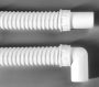 Polysan PVC flexibilis lefolyócső L-100 cm, 40/40 mm, fehér 71725