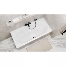   Polysan LEVANA beépíthető akril kád 170x80x39 cm, fehér 71745