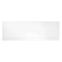 Polysan Plain Nika előlap 130x59 cm, fehér 72478