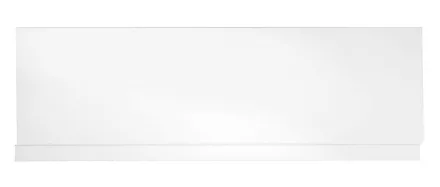 Polysan Plain Nika előlap 140x59 cm, fehér 72487