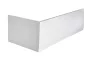 Polysan Plain jobbos előlap 140x59 cm, fehér 72750