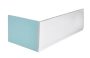 Polysan Plain jobbos előlap 180x59 cm, fehér 72804