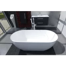 Polysan Reduta szabadonálló kád 171x81 cm, fehér 72842