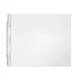 Polysan Couvert oldallap 75x52 cm fehér 72855