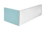 Polysan Couvert jobbos előlap 140x52 cm, fehér 72866