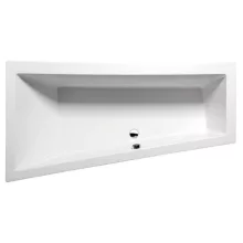   Polysan Andra L Slim akril kád 180x90x45 cm, balos, fehér 72872S