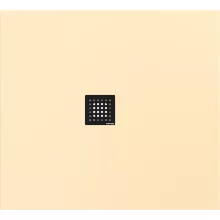  Polysan Flexia öntött márvány zuhanytálca 110x100 cm, matt bézs 72922.81