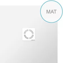   Polysan Flexia öntött márvány zuhanytálca 80 cm, matt fehér 72941MAT