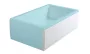 Polysan Deep Plain jobbos sarok előlap 140x36 cm, fehér 72955