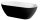Polysan Reduta szabadonálló kád 150x75 cm, fekete-fehér 72974