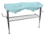 Sapho Kerasan Retro mosdótartó konzol 120 cm, króm kivitelben