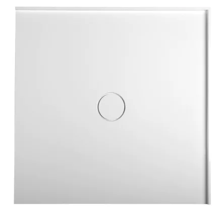 Polysan Mirai öntött márvány 80x80 zuhanytálca fehér 73182