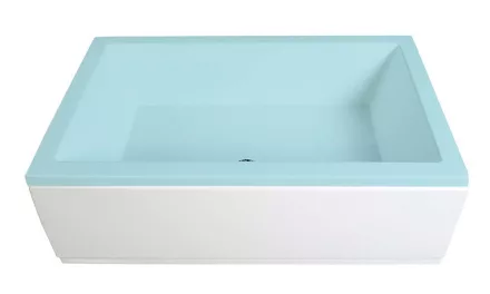 Polysan DEEP PLAIN NIKA előlap 160x36 cm, fehér 73202