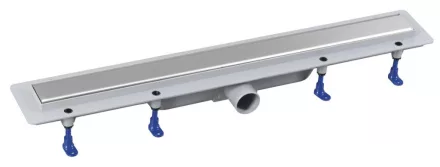 Polysan Flise zuhanyfolyóka 71 cm, inox 73671