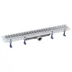 Polysan Klaver padlóösszefolyó inox ráccsal 710 mm, inox 73721