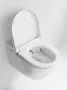Sapho GSI WCLEAN fali kerámia WC integrált bidéfunkcióval 59x38 cm, dual matt kréta 7418K08