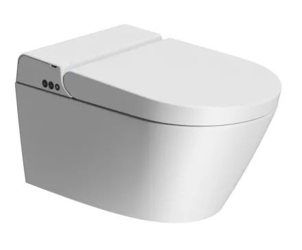 Sapho GSI WCLEAN fali kerámia WC integrált bidéfunkcióval 59x38 cm, dual matt fehér 7418K09