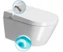 Sapho GSI WCLEAN fali kerámia WC integrált bidéfunkcióval 59x38 cm ExtraGlaze bevonattal, fehér 7418K11