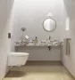 Sapho GSI WCLEAN fali kerámia WC integrált bidéfunkcióval 59x38 cm ExtraGlaze bevonattal, fehér 7418K11