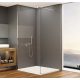 Sapho Bruckner Spitza Walk-in zuhanyfal 100x200 átlátszó üveggel és vízlepergető bevonattal, króm 750.100.1